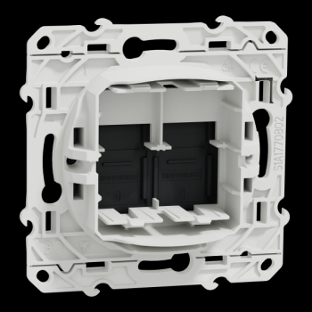  ODACE SUPPORT 2xRJ45 ANTH 
