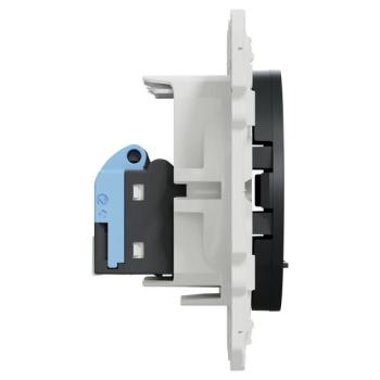  ODACE DBL RJ45 CAT6 UTP ANTH 