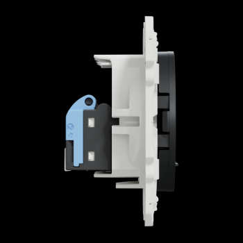  ODACE DBL RJ45 CAT6 UTP ANTH 