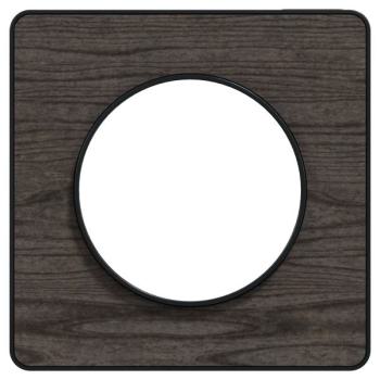  Odace Touch 1 plaque Chene gri 