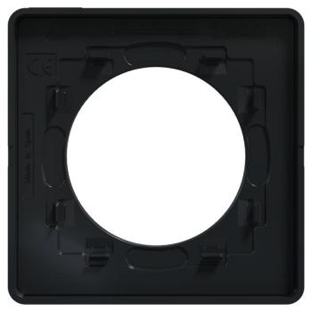  Odace Touch 1 plaque Chene gri 