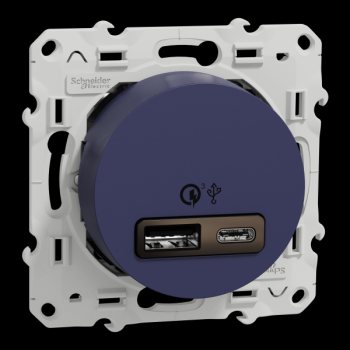  Prise Usb rapide A+C COB 