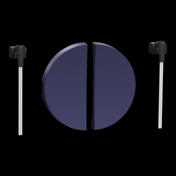  2 demi enjoliveur COBALT 
