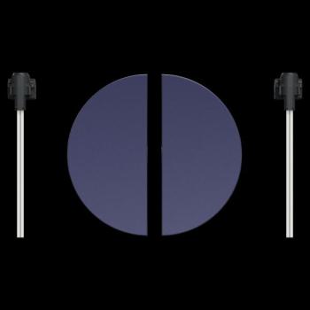  2 demi enjoliveur COBALT 