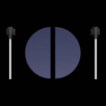  2 demi enjoliveur COBALT 