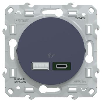  Chargeur USBA 7,5W+C 45W Cobal 