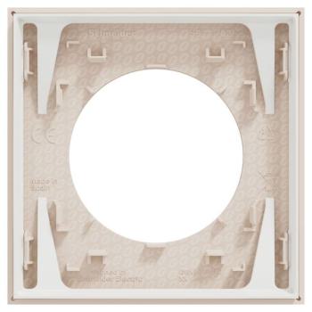  Odace plaque 1 poste beige sab 