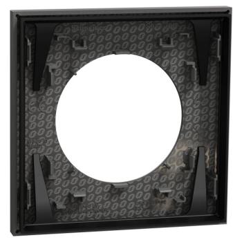  Odace plaque 1 poste gris basa 