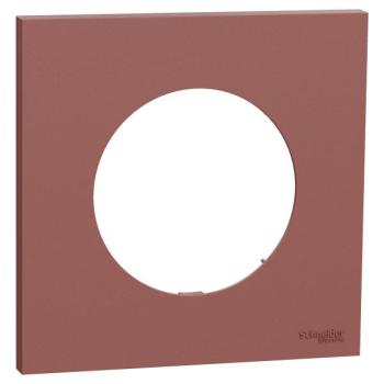  Odace plaque 1 poste rose gren 