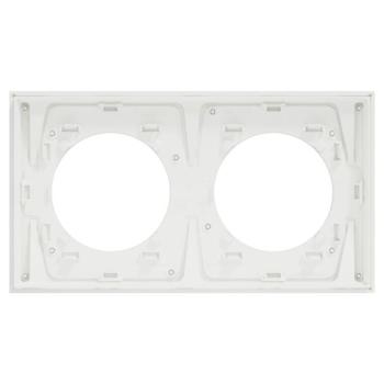  Odace M. plaque 2 postes titan 