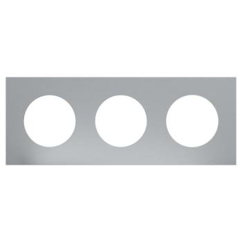  Odace M. plaque 3 postes titan 