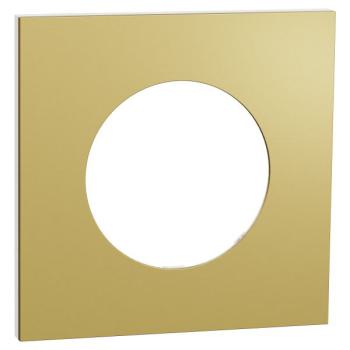  Odace M. plaque 1 poste laiton 