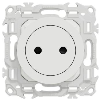  Odace prise 2P affleurante bla 