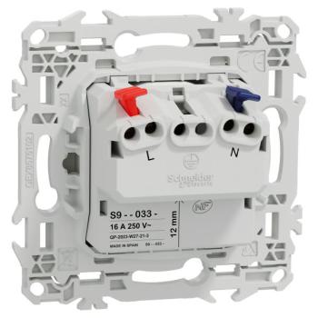  Odace prise 2P affleurante bla 