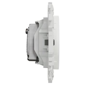  Odace prise TV simple blanc 