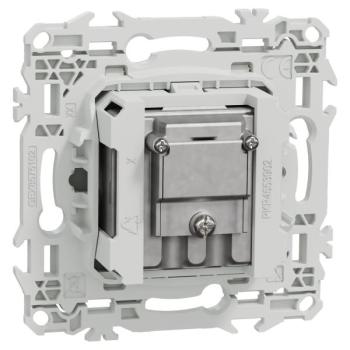  Odace prise TV/FM/SAT blanc 