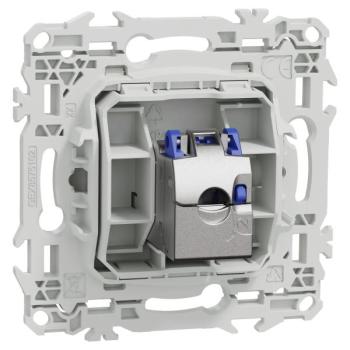  Odace prise RJ45 cat.6a STP bl 