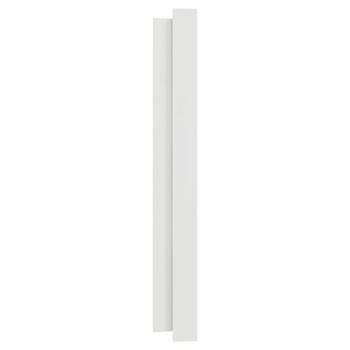  Odace plaque 2 postes blanc 