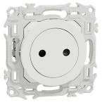  Odace prise 2P affleurante bla 