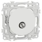  Odace prise TV simple blanc gr 