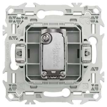  Odace prise TV simple blanc gr 