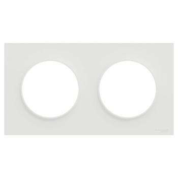  Odace Origine plaque 2 postes 