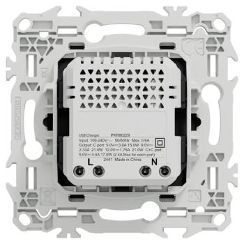  Odace double chargeur USB-C 21 