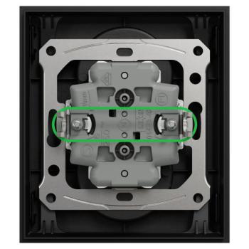  Odace prise 2P+T double noir g 