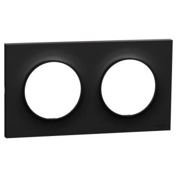  Odace Origine plaque 2 postes 