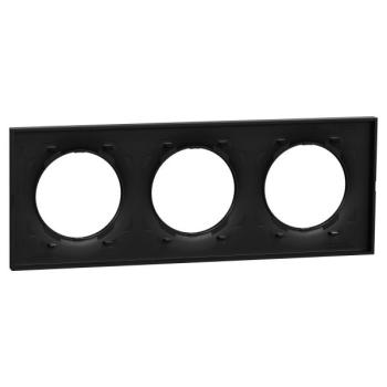  Odace Origine plaque 3 postes 