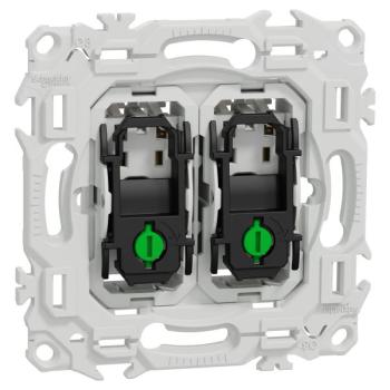  Odace double VV ou poussoir sa 