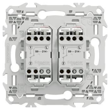  Odace double VV ou poussoir sa 