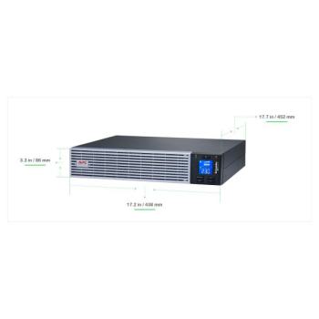  Onduleur SRV 1kVA Bat Li ion 