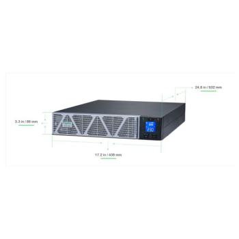  Onduleur SRVS 3kVA Bat Li ion 