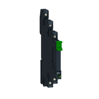 SPRING SOCKET 6 A 24VDC E 