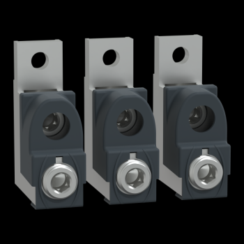  Lot bornes Alu 2 x 120mm - 3P 