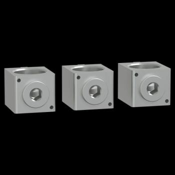  Lot bornes Alu 300mm�  - 3P 