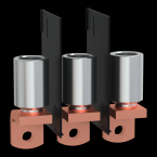  Lot cosses Alu 300mm  -  3P 
