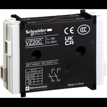  Bloc contacts auxiliares 2F 