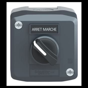  BOITE AVEC 1 BOUTON TOURN 