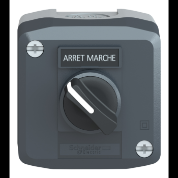  BOITE AVEC 1 BOUTON TOURN 