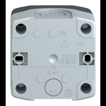  BOITE AVEC 1 BOUTON TOURN 