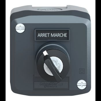  BOITE AVEC 1 BOUTON TOURN 