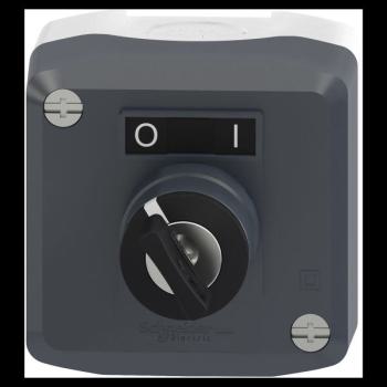  BOITE AVEC 1 BOUTON TOURN 