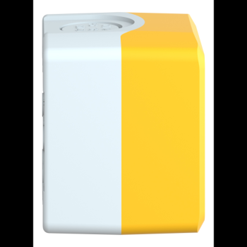  BOITE VIDE 1 BOUTON JAUNE 