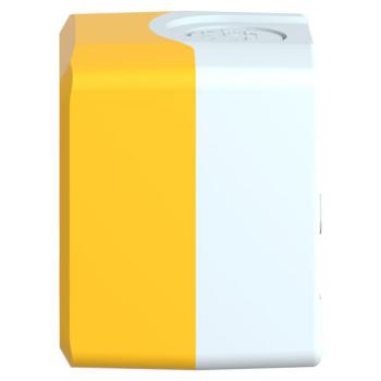  BOITE VIDE 1 BOUTON JAUNE 