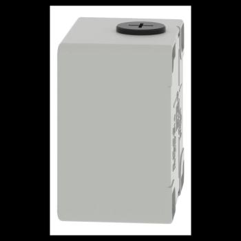  Boite vide grise 1 trou 22mm 