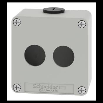  Boite vide grise 2 trous 22mm 