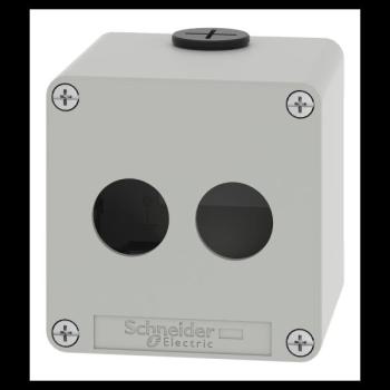  Boite vide grise 2 trous 22mm 