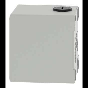  Boite vide grise 1 trou 30mm 